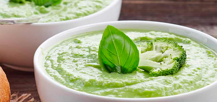 Puré de Brócoli, Pollo y Arroz
