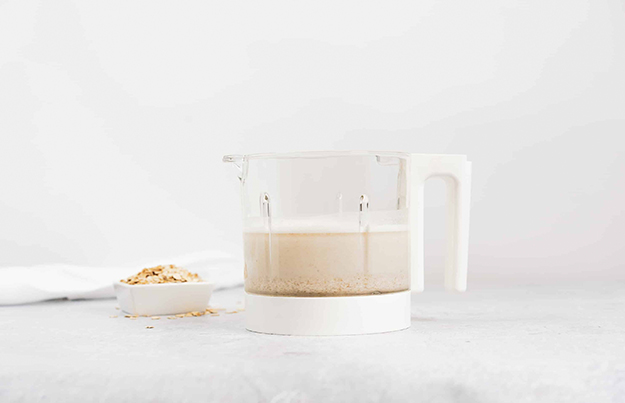receta leche avena casera