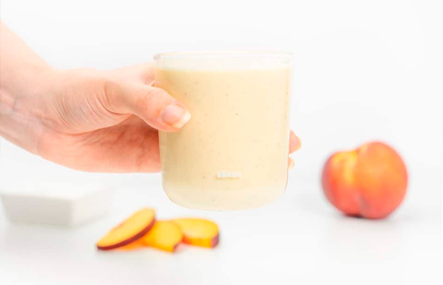 pure durazno yogurt griego