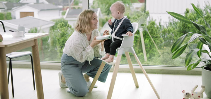 Conoce la silla de comer Clikk de Stokke