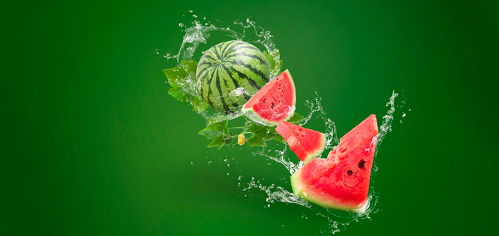 Smoothie de Sandia y Fresa