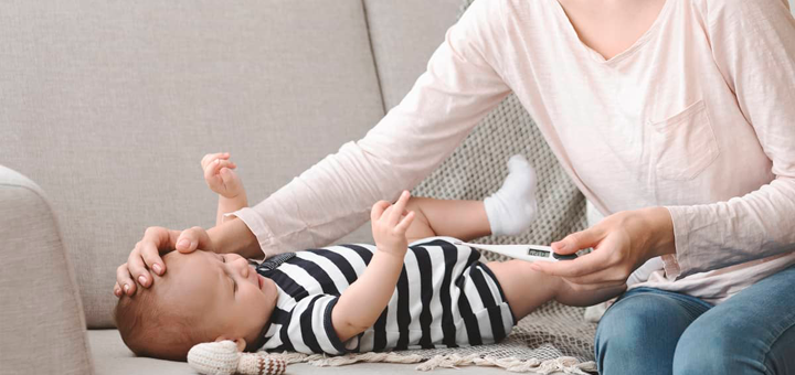 ¿Cómo bajar la fiebre en niños y bebés?