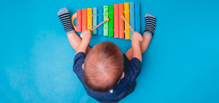 Los beneficios de la música en bebés