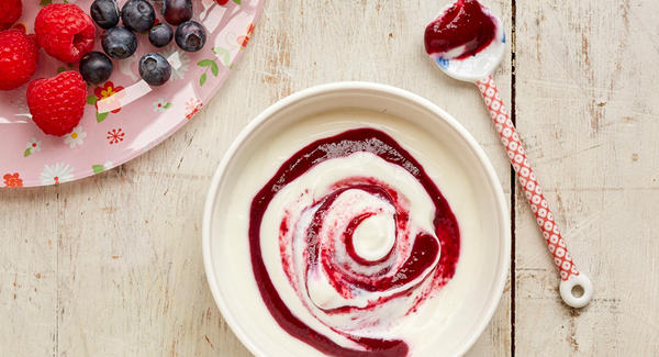 yogurt pure arandanos