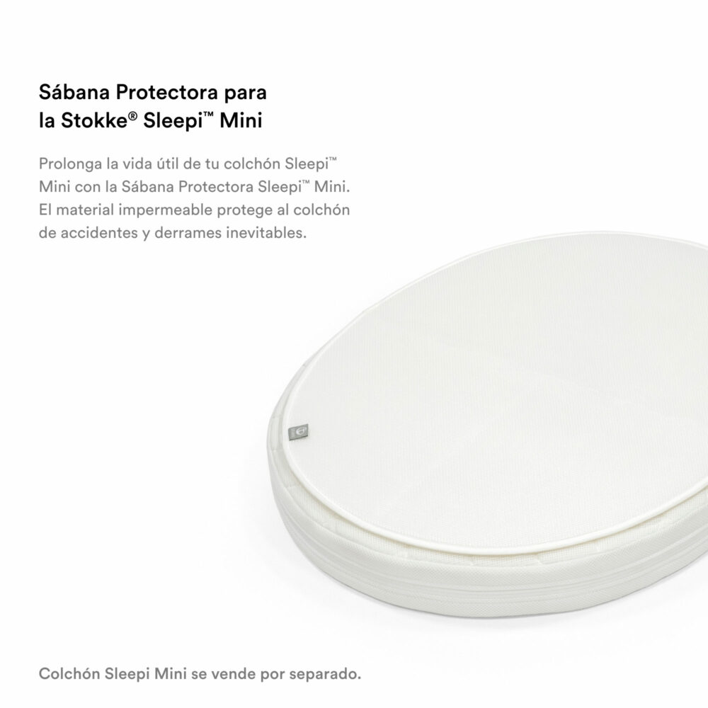 PROTECTOR DE COLCHÓN DE ALGODÓN MODELO MINI SLEEPI V3 STOKKE