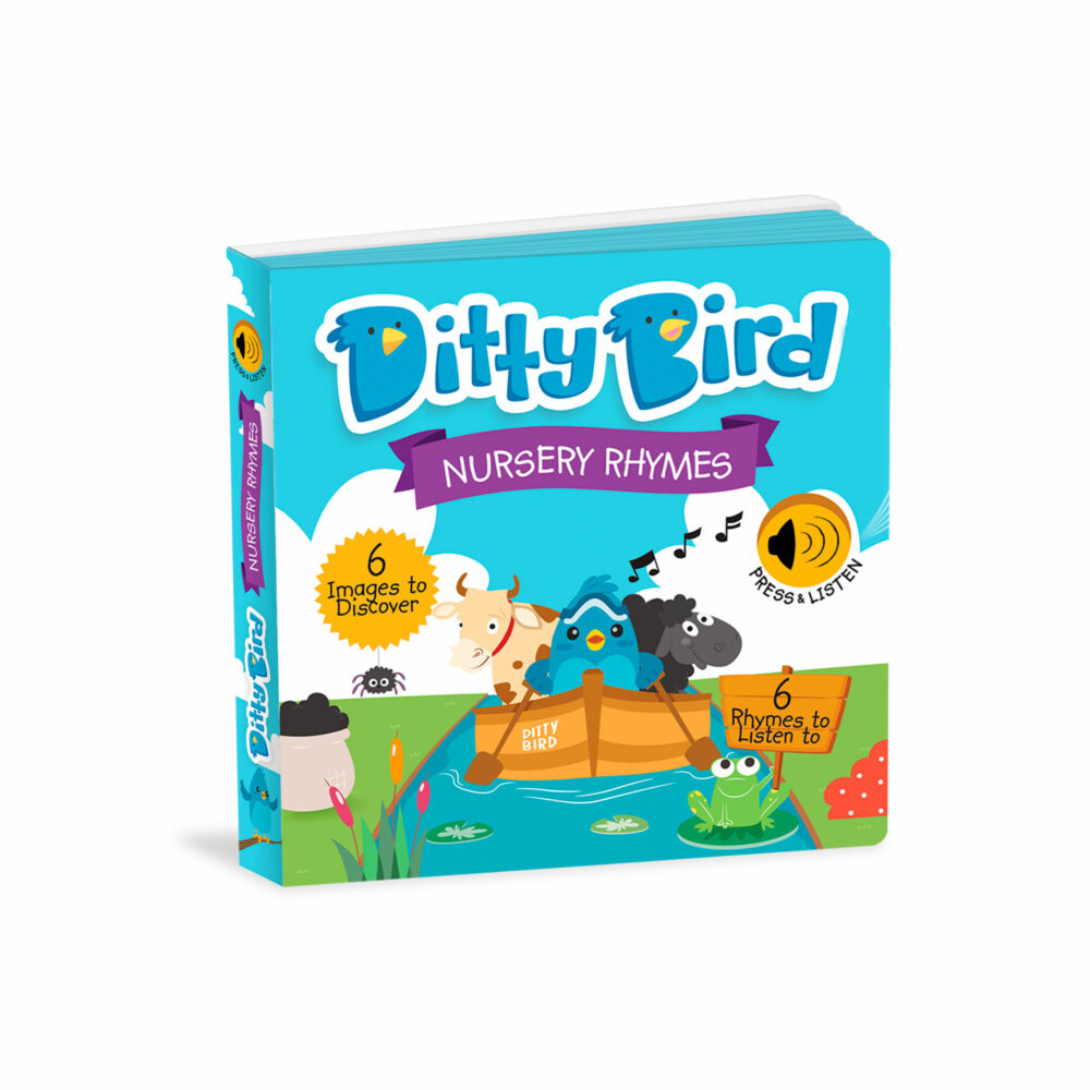 LIBRO MUSICAL DE RIMAS INFANTILES EN INGLÉS DITTY BIRD