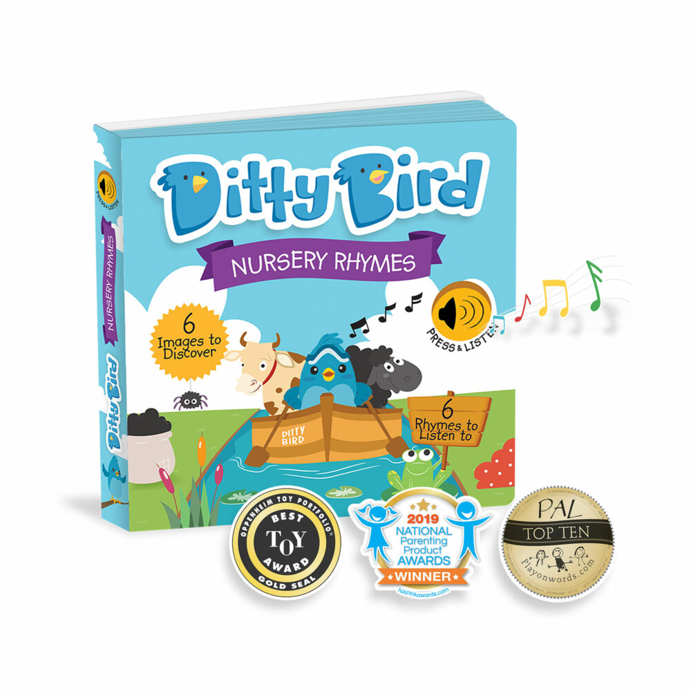 LIBRO MUSICAL DE RIMAS INFANTILES EN INGLÉS DITTY BIRD
