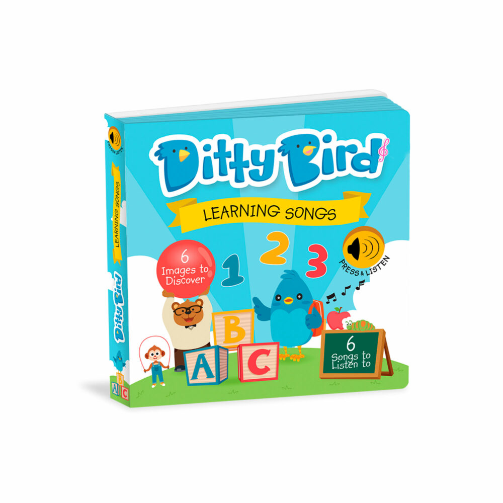 LIBRO MUSICAL CANCIONES PARA APRENDER EN INGLÉS DITTY BIRD
