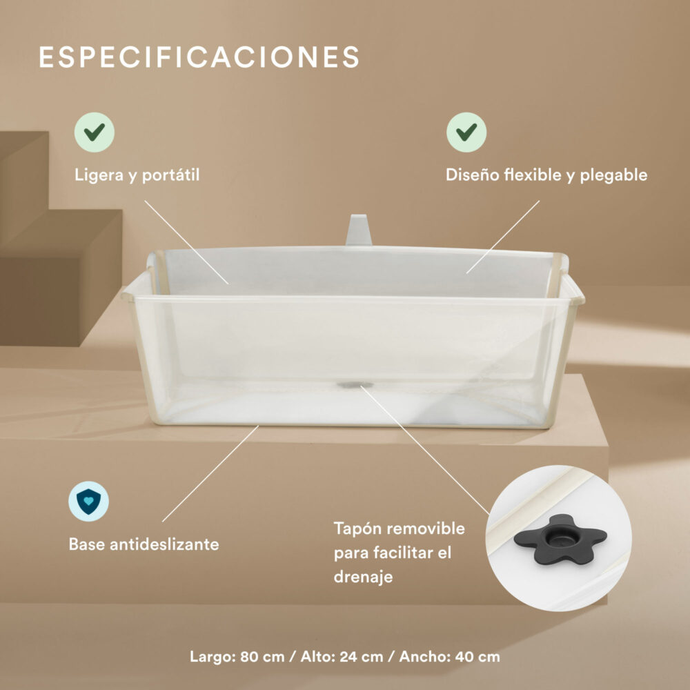 BAÑERA PLEGABLE FLEXIBATH XL STOKKE