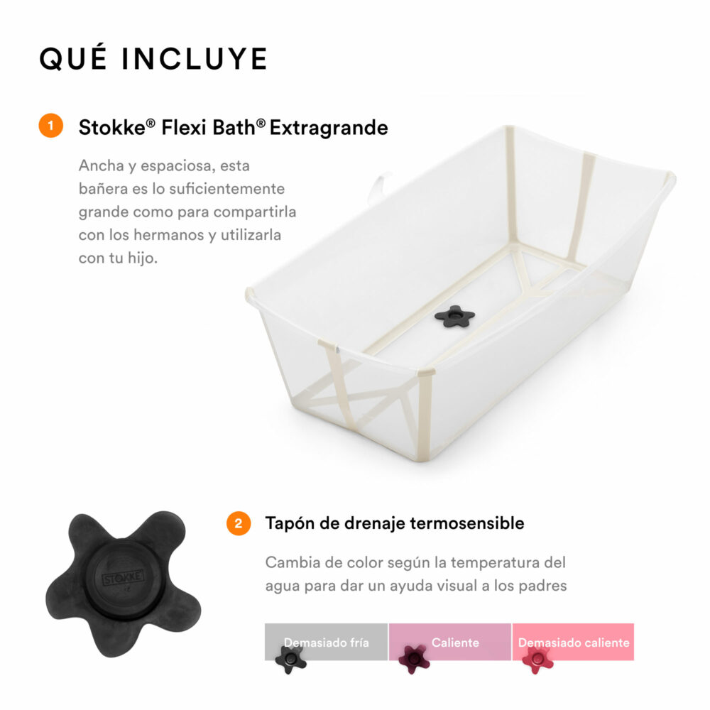 BAÑERA PLEGABLE FLEXIBATH XL STOKKE