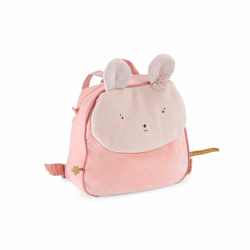 MOCHILA DE ALGODÓN RATONA COLECCIÓN LE PETITE ECOLE DE DANSE