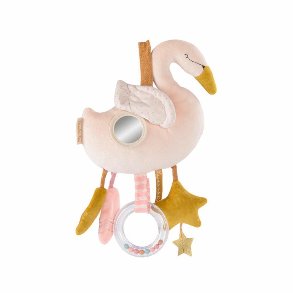 PELUCHE DE ACTIVIDAD PARA COLGAR CISNE COLECCIÓN LE PETITE ECOLE DE DANSE