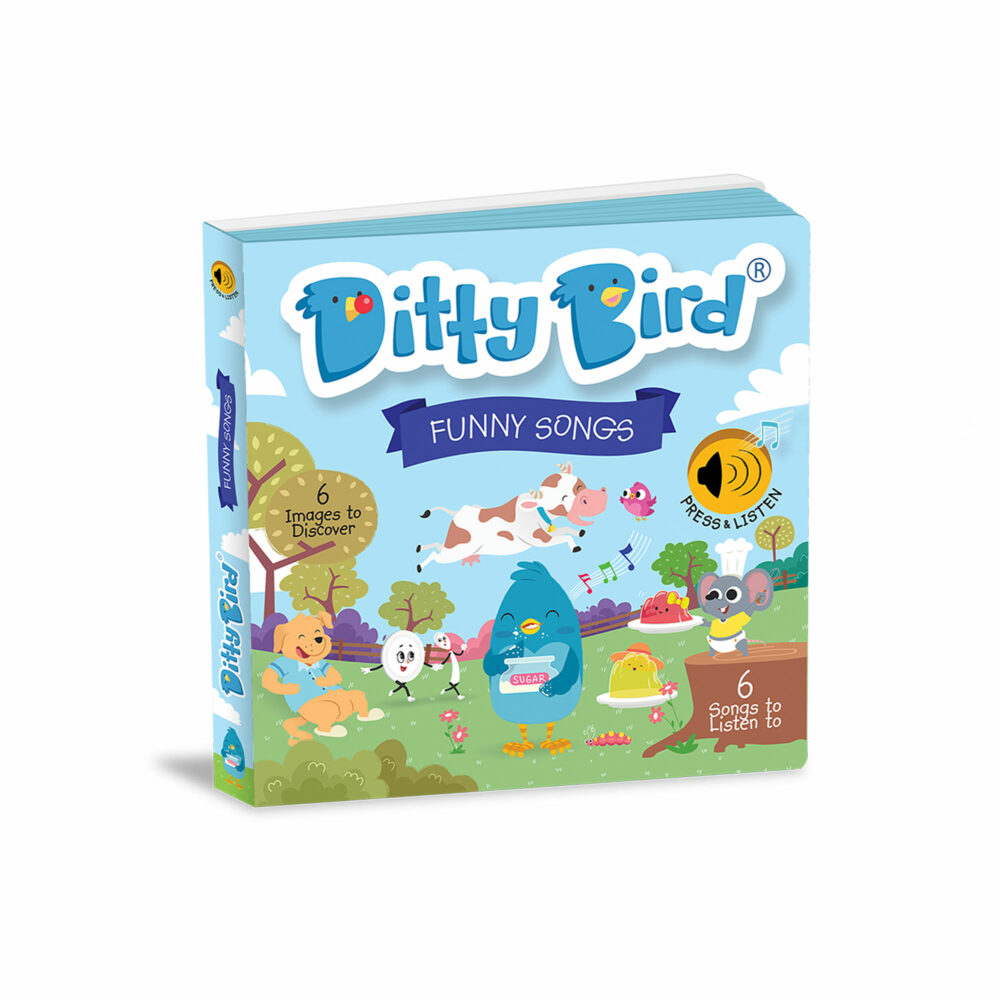 LIBRO MUSICAL CANCIONES GRACIOSAS EN INGLÉS DITTY BIRD