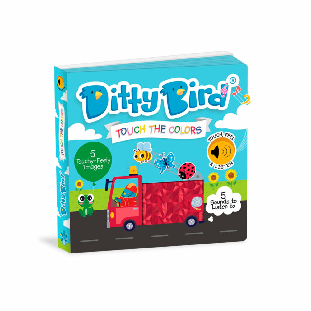 LIBRO MUSICAL TOCANDO LOS COLORES EN INGLÉS DITTY BIRD