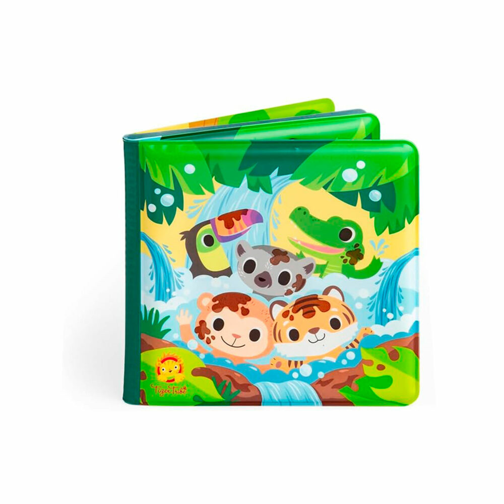 LIBRO DE BAÑO ILUSTRADO MESSY JUNGLE TIGER TRIBE