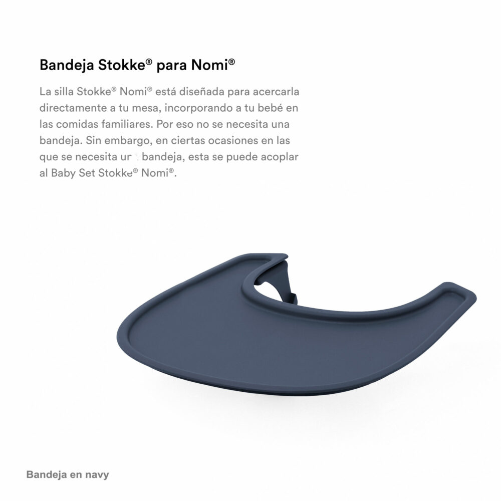 BANDEJA PARA SILLA STOKKE MODELO NOMI