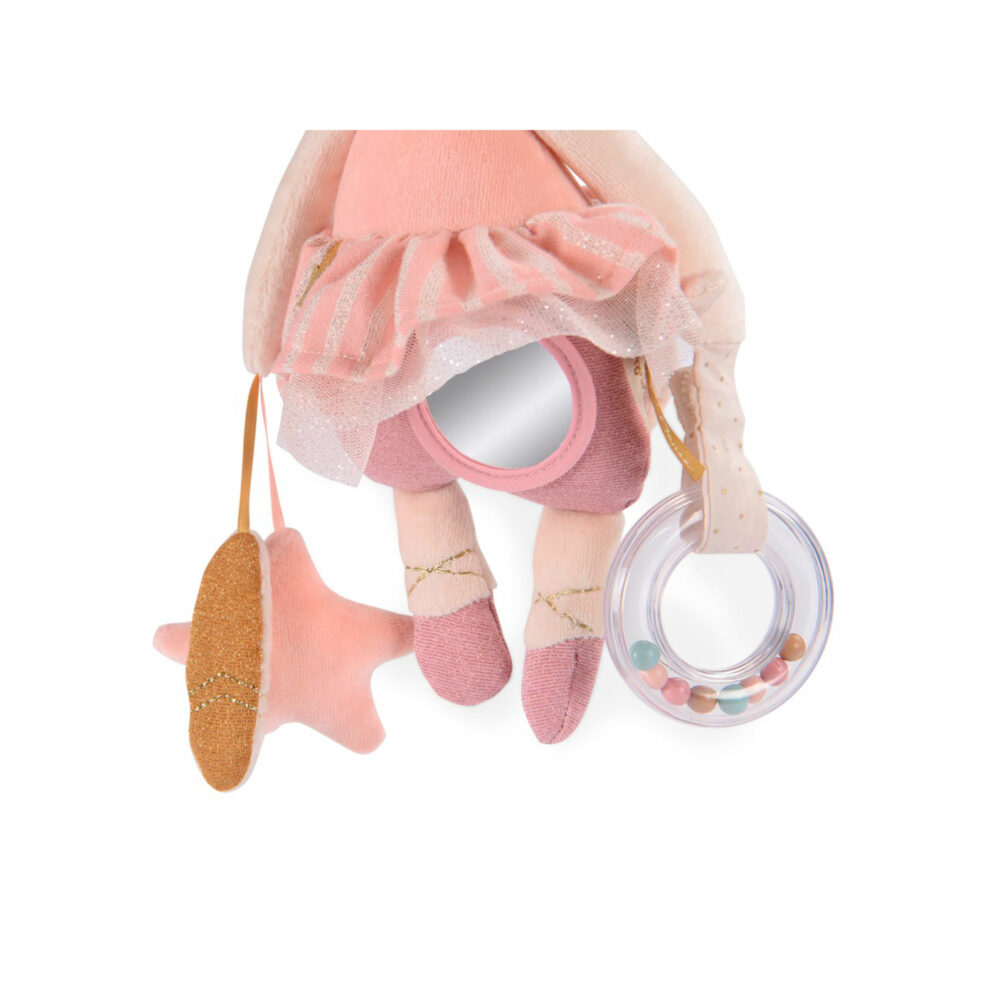PELUCHE DE ACTIVIDAD PARA COLGAR DE RATÓN COLECCIÓN LE PETITE ECOLE DE DANSE
