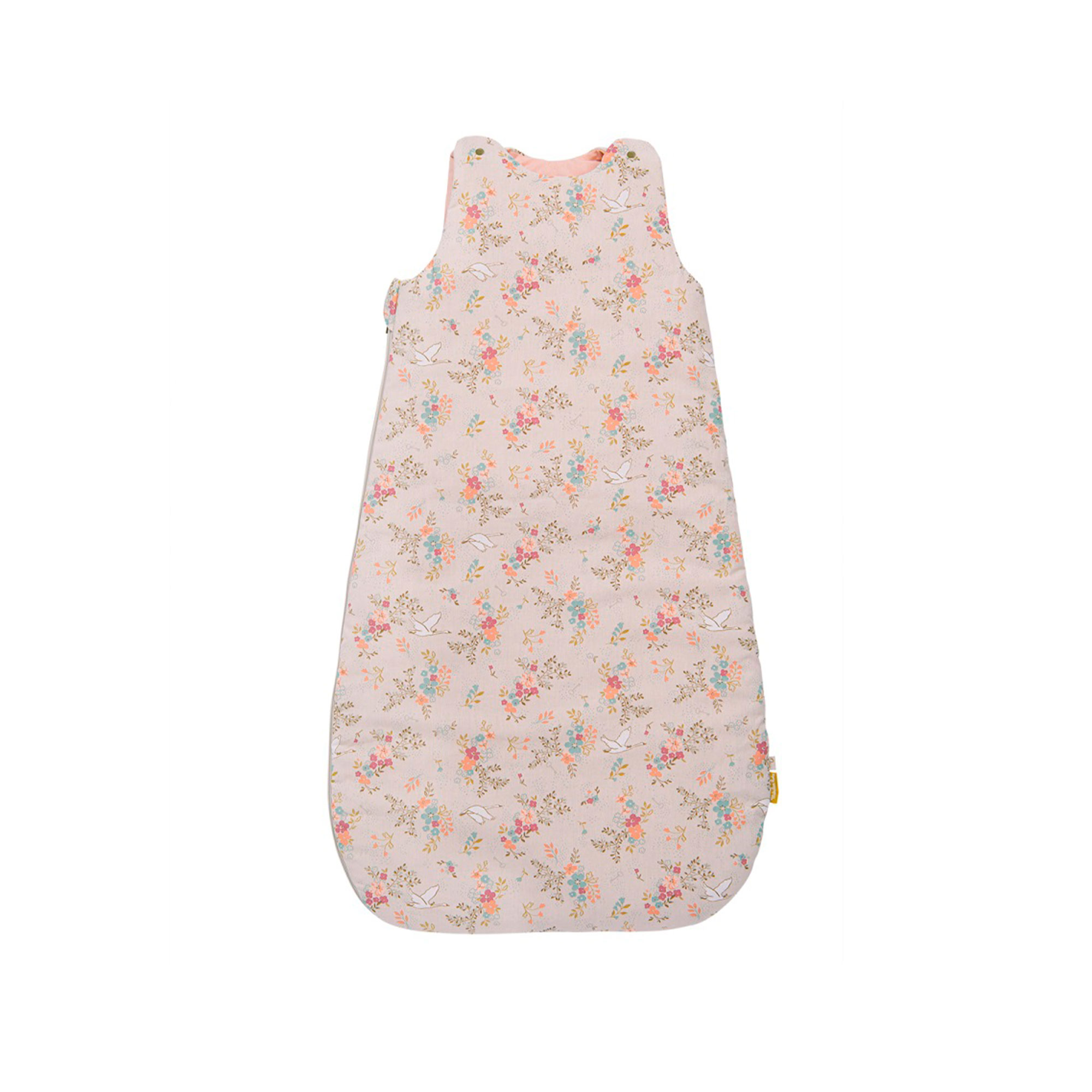 SACO DE DORMIR DE VERANO CON ESTAMPADO FLORAL 90 CM COLECCIÓN SOUS MON BAOBAB