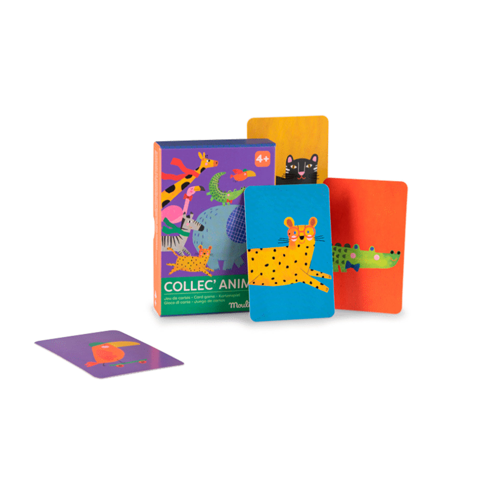TARJETA NOCTURNA PARA DIBUJAR ROSA/NARANJA COLECCIÓN LE JARDIN DU MOULIN