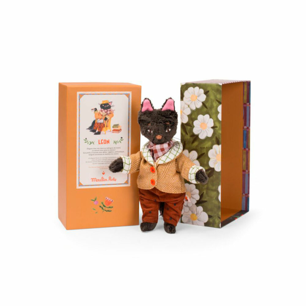 PELUCHE LECHAT EL GATO COLECCIÓN LOS MINOUCHKA