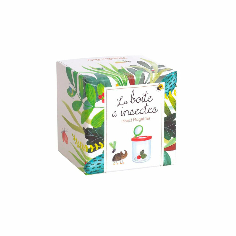 CAJA PARA INSECTOS CON LUPA COLECCIÓN LE JARDIN DU MOULIN