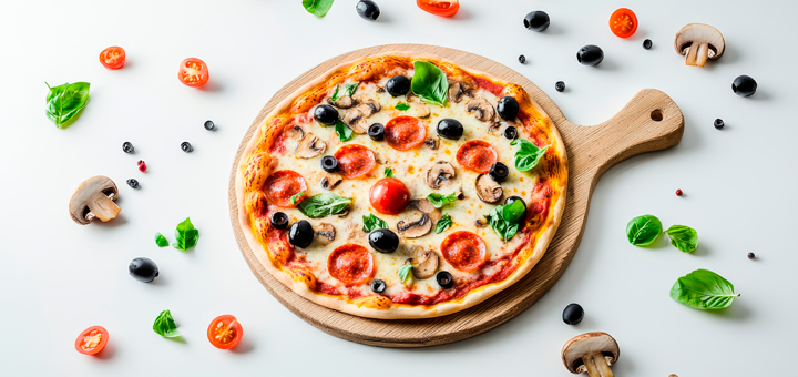 Pizza de Camote
