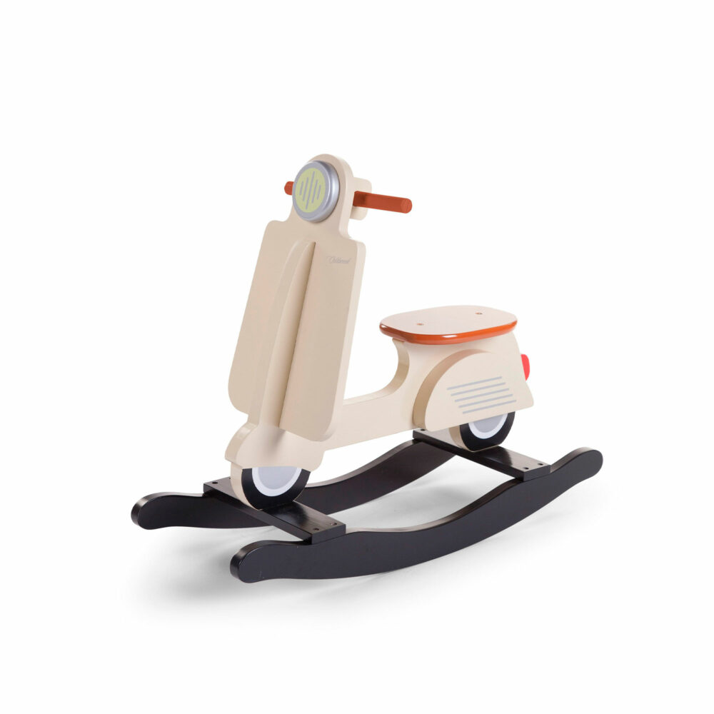 SCOOTER MECEDORA DE MADERA 70 x 25 x 57 CM CREAM CHILDHOME