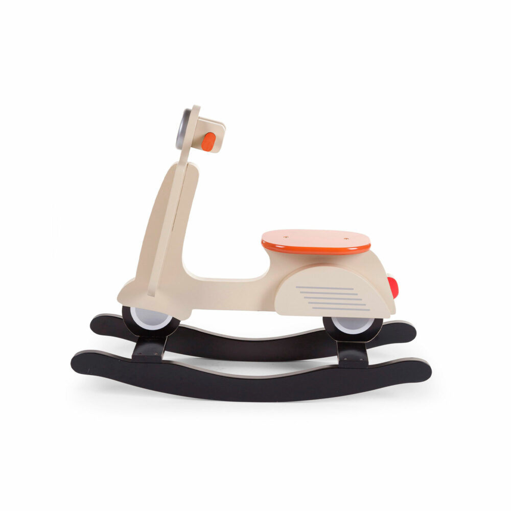 SCOOTER MECEDORA DE MADERA 70 x 25 x 57 CM CREAM CHILDHOME