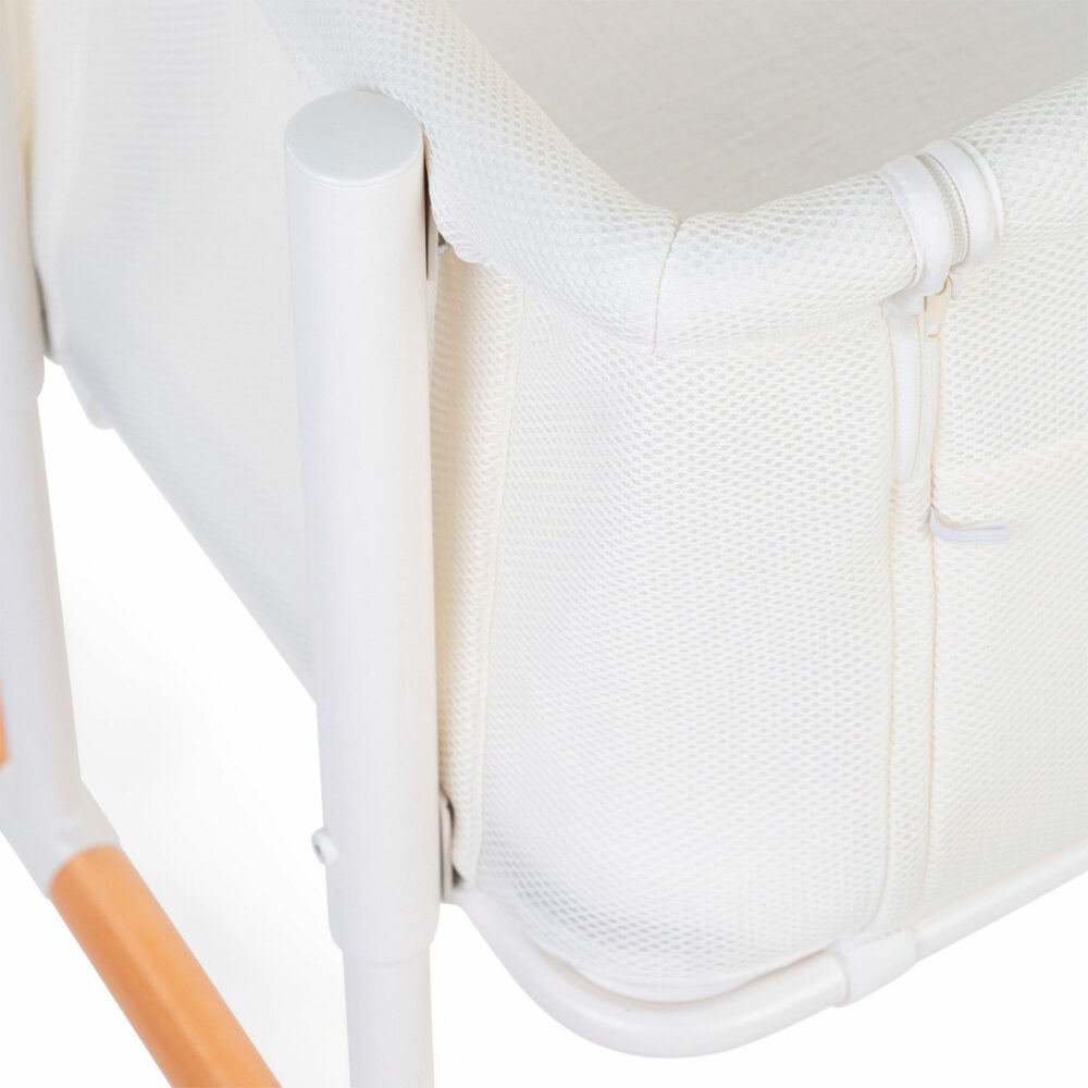 COLECHO PARA BEBÉS DE 0 A 6 MESES BLANCO NATURAL 97 X 64 CM CHILDHOME