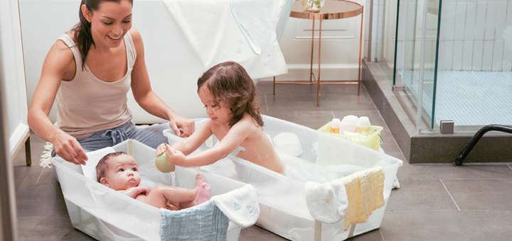 La Hora del Baño del Bebé y el Vínculo Emocional con los Padres