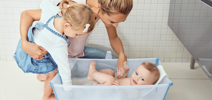 La Hora del Baño del Bebé y el Vínculo Emocional con los Padres