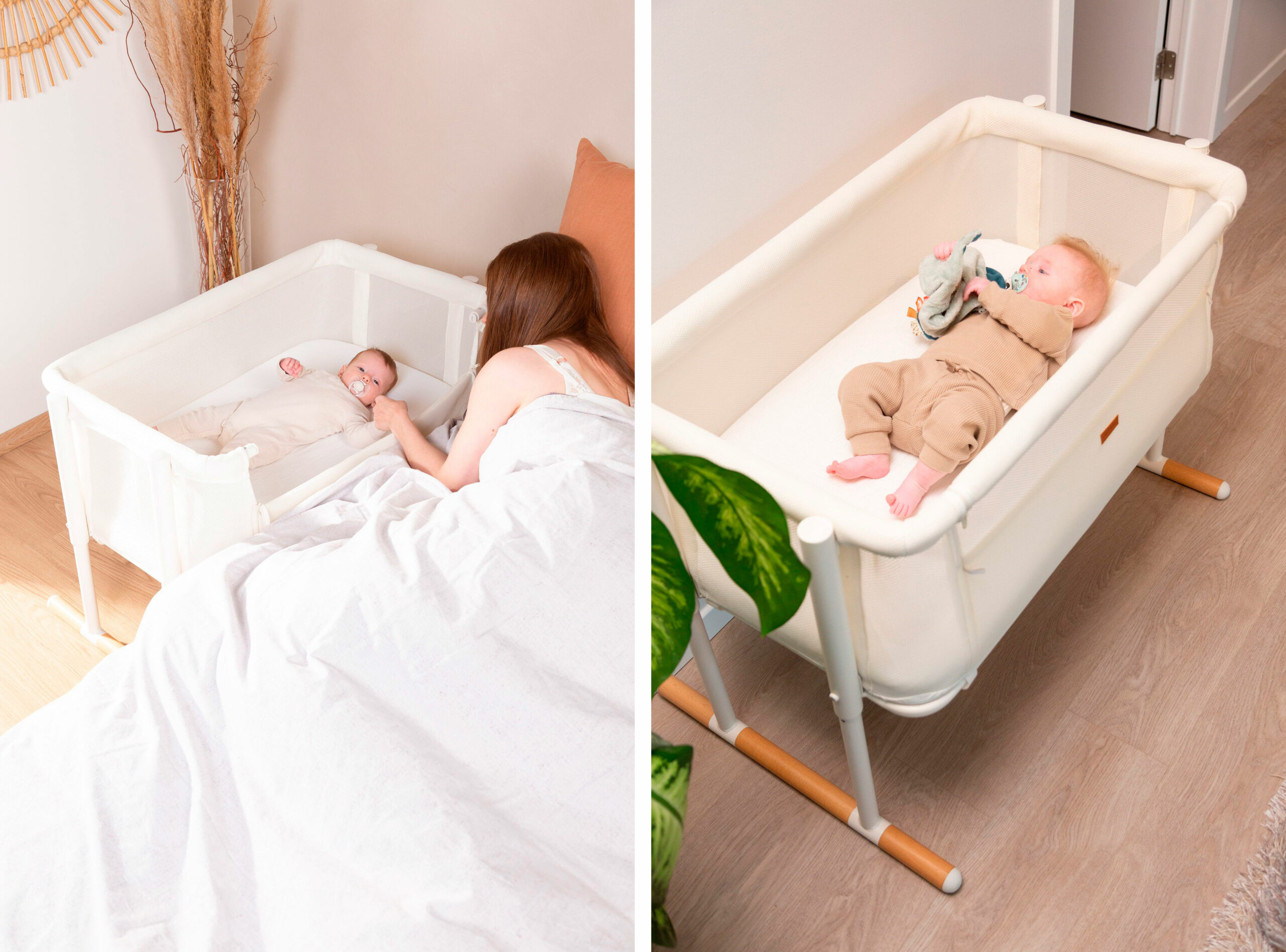 COLECHO PARA BEBÉS DE 0 A 6 MESES BLANCO NATURAL 97 X 64 CM CHILDHOME COLECHO PARA BEBÉS DE 0 A 6 MESES BLANCO NATURAL 97 X 64 CM CHILDHOME