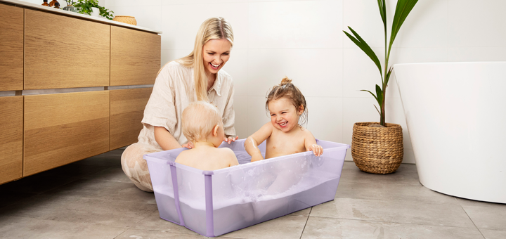 La Hora del Baño del Bebé y el Vínculo Emocional con los Padres