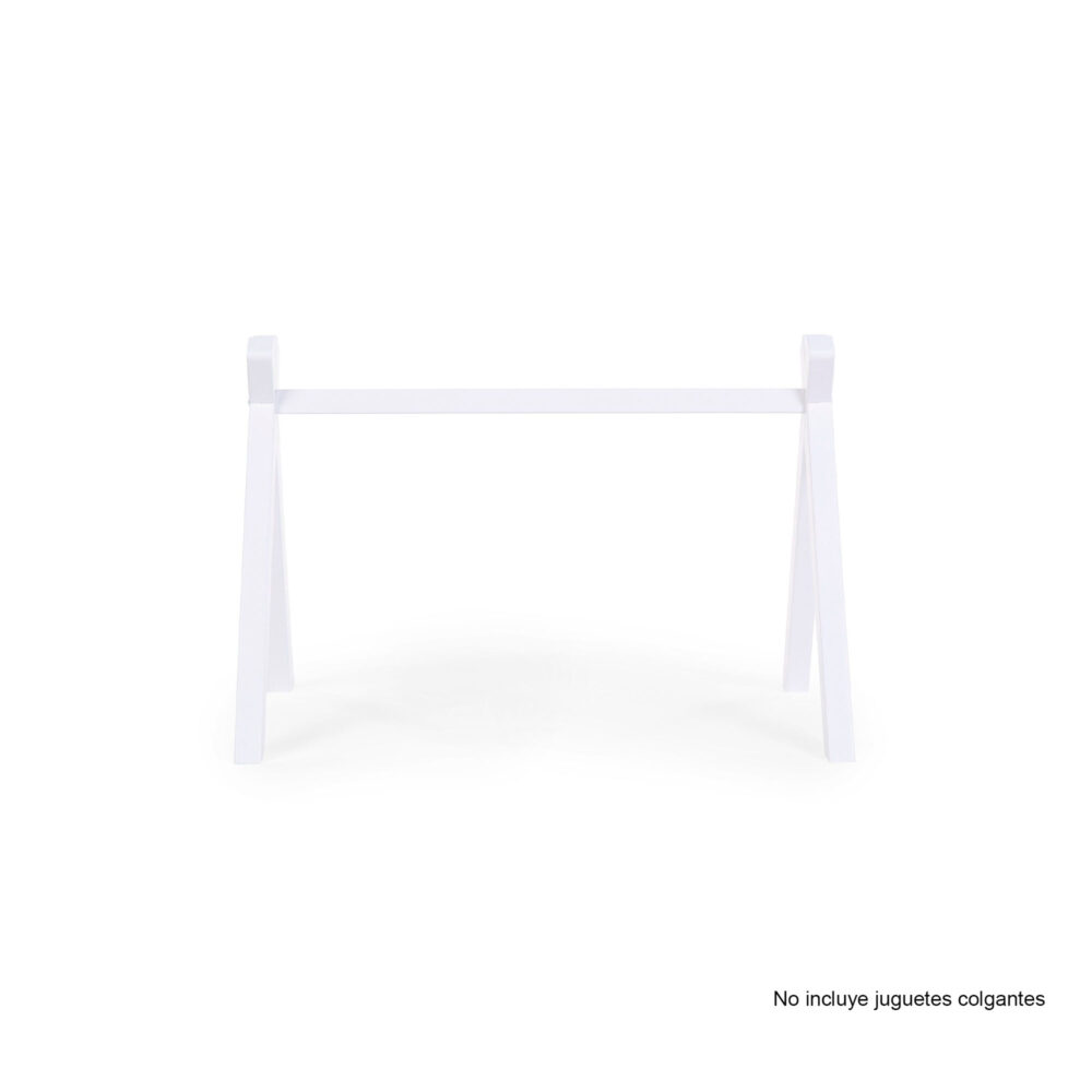 GIMNASIO TIPI DE MADERA COLOR BLANCO 70 X 50 X 48 CM CHILDHOME