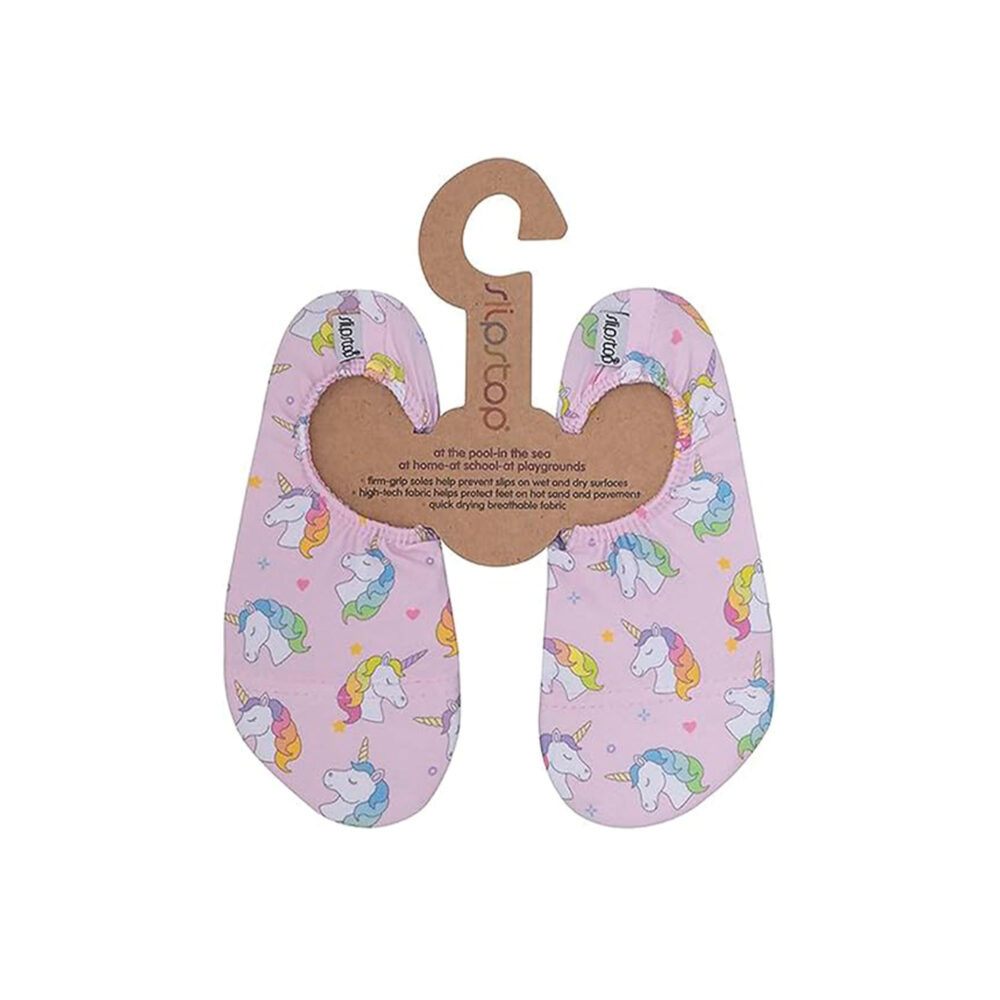 ZAPATOS ANTIDESLIZANTES MULTIUSOS MODELO SOFIE UNICORNIOS SLIPSTOP