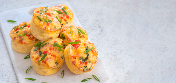 Muffins de Huevo y Vegetales