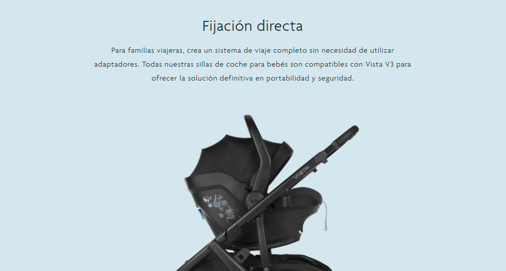 COCHE MODELO VISTA V3 UPPABABY COCHE MODELO VISTA V3 UPPABABY