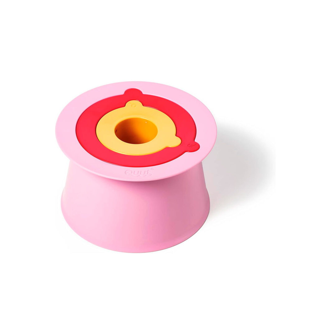 CONSTRUCTOR DE CASTILLOS DE ARENA COLOR ROSA-ROJO-AMARILLO VINTAGE QUUT