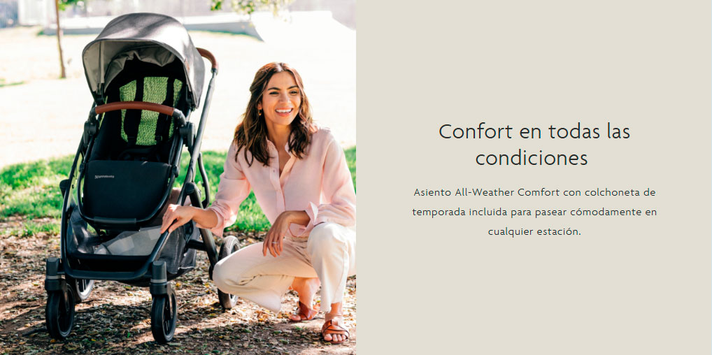COCHE MODELO VISTA V3 UPPABABY COCHE MODELO VISTA V3 UPPABABY