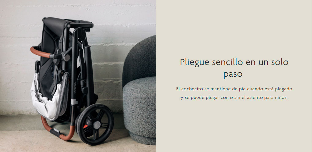 COCHE MODELO VISTA V3 UPPABABY COCHE MODELO VISTA V3 UPPABABY
