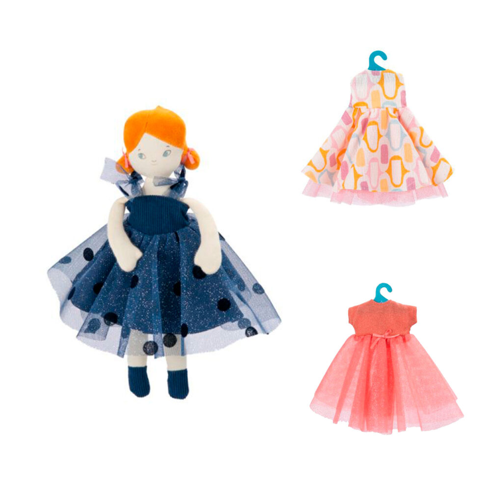 MALETÍN ARMARIO MELLE BLANCHE TRAJES DE NOCHE COLECCIÓN LES PARISIENNES