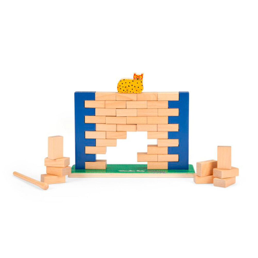 JUEGO DE MURO DE MADERA COLECCIÓN LES TOUPITIS