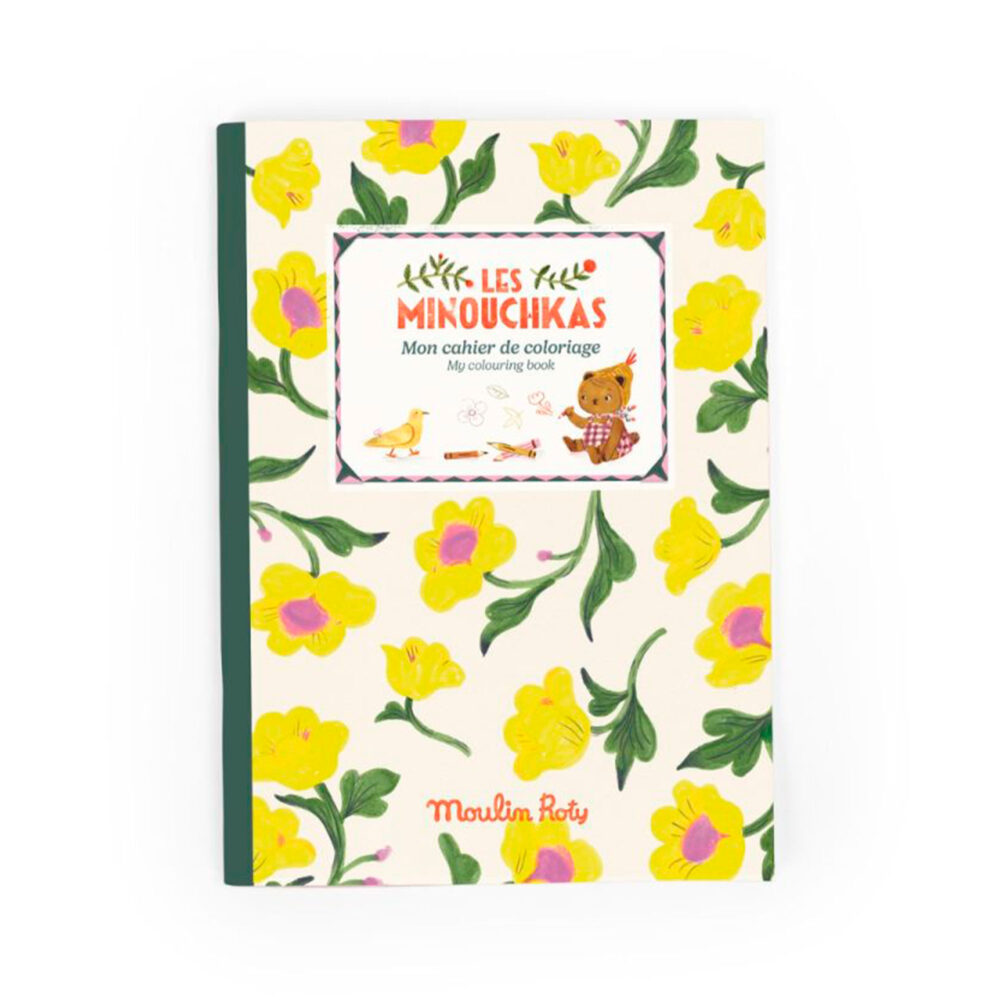 CUADERNO DE 36 PÁGINAS PARA COLOREAR COLECCIÓN LES MINOUCHKAS
