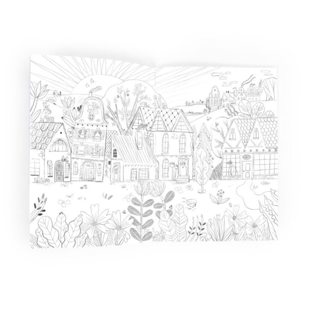 CUADERNO DE 36 PÁGINAS PARA COLOREAR COLECCIÓN LES MINOUCHKAS