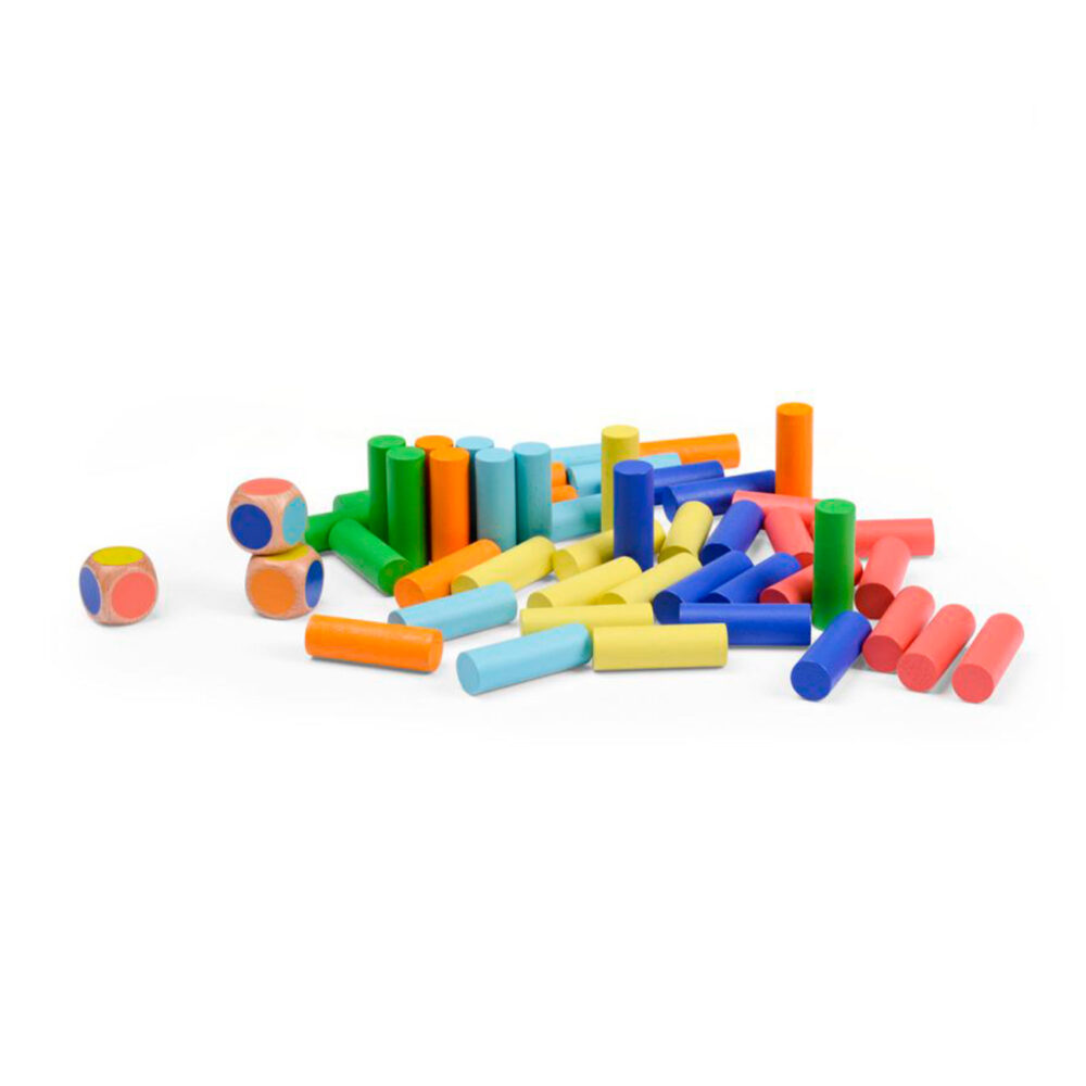 JUEGO MEGA TORRE DE MADERA COLECCIÓN LES LOUFOQUES