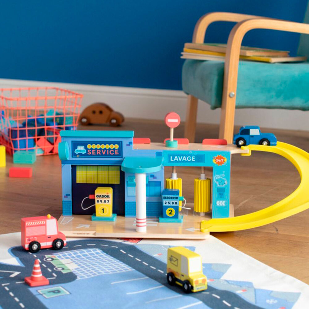 GASOLINERA DE MADERA COLECCIÓN AVENUE DU MOULIN ROTY