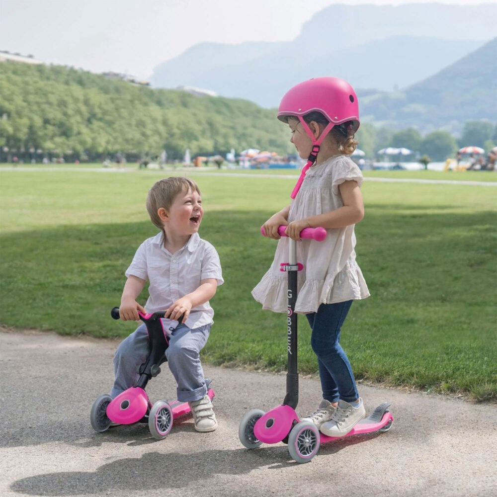 SCOOTER 3 EN 1 MODELO GO UP ACTIVE LED 15 MESES A 7 AÑOS GLOBBER
