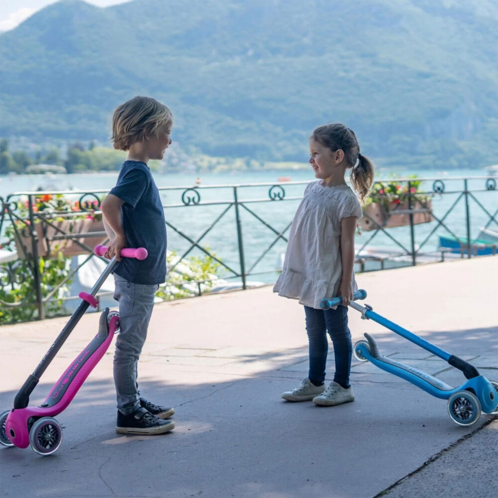 SCOOTER 3 EN 1 MODELO GO UP ACTIVE LED 15 MESES A 7 AÑOS GLOBBER