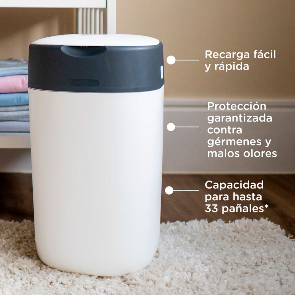 SISTEMA PARA DESECHAR PAÑALES TWIST & CLICK TOMMEE TIPPEE