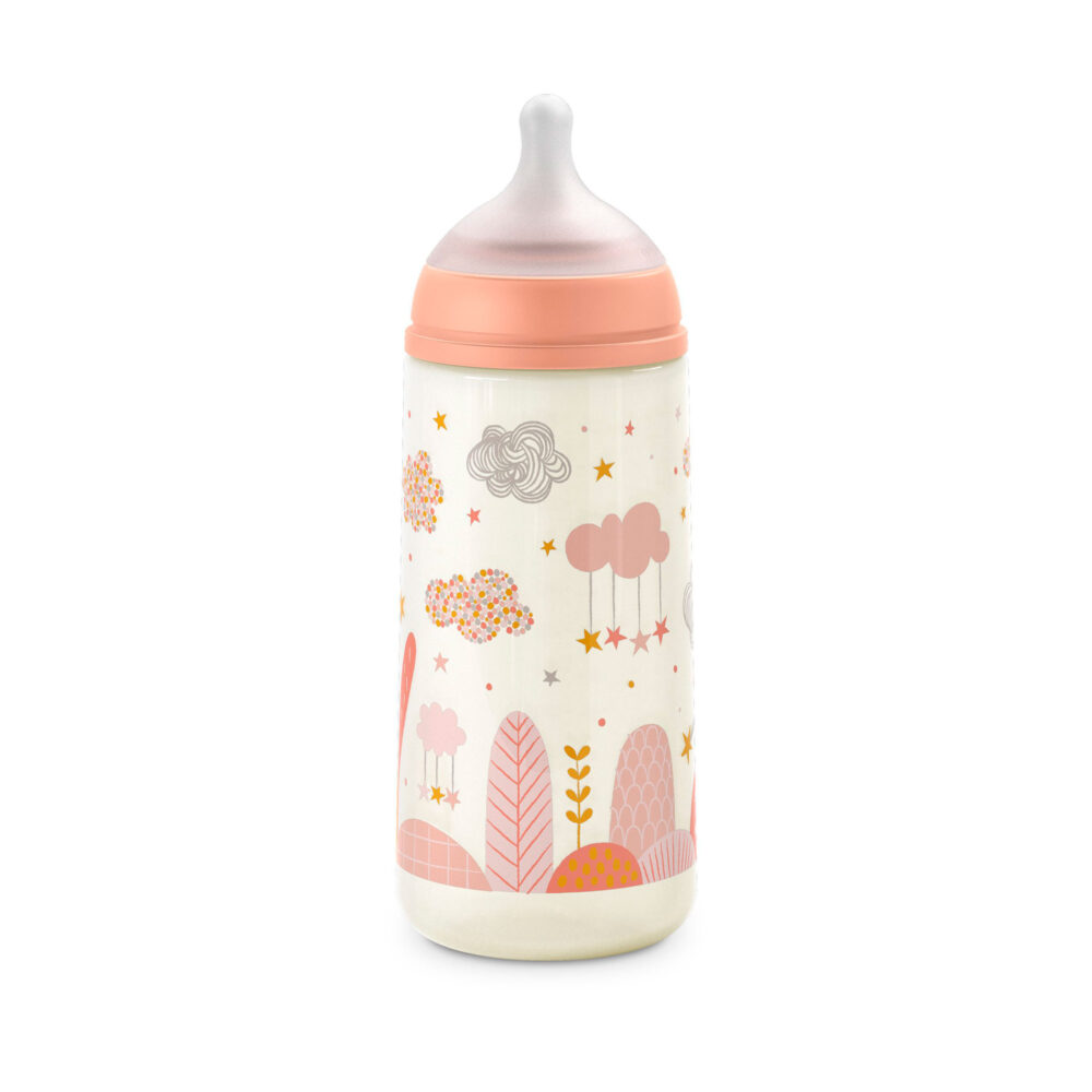 Biberón anticólico Dreams Tetina Flujo Denso (L) 360ml - 12 onzas -SUAVINEX